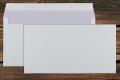 [18640] Briefhüllen 125x235 mm KO Chlorfrei Weiß 80 g/m² 